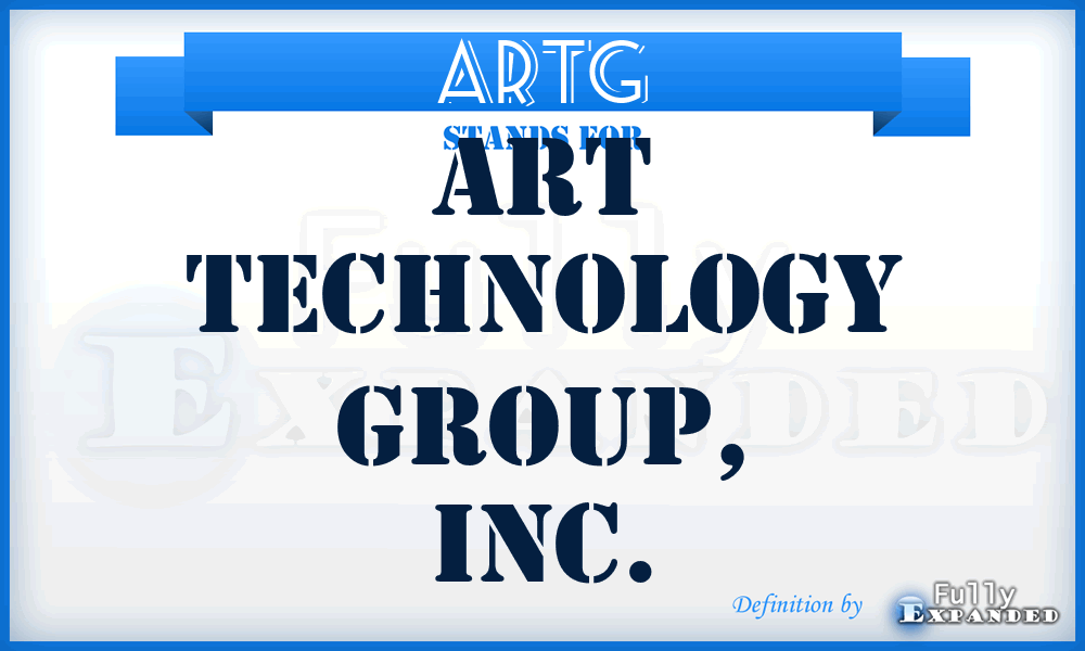 ARTG - Art Technology Group, Inc.