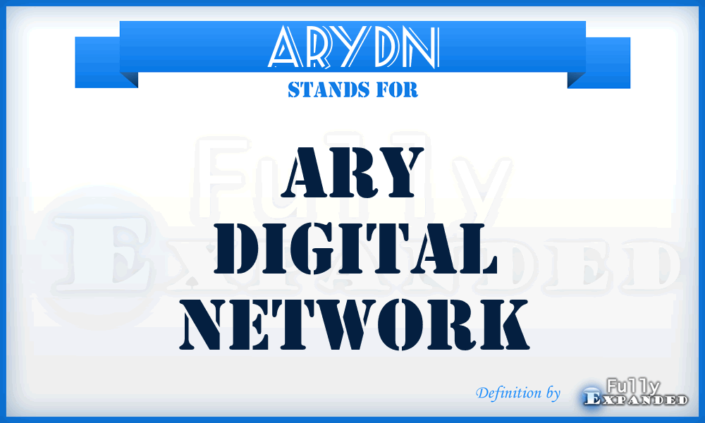 ARYDN - ARY Digital Network