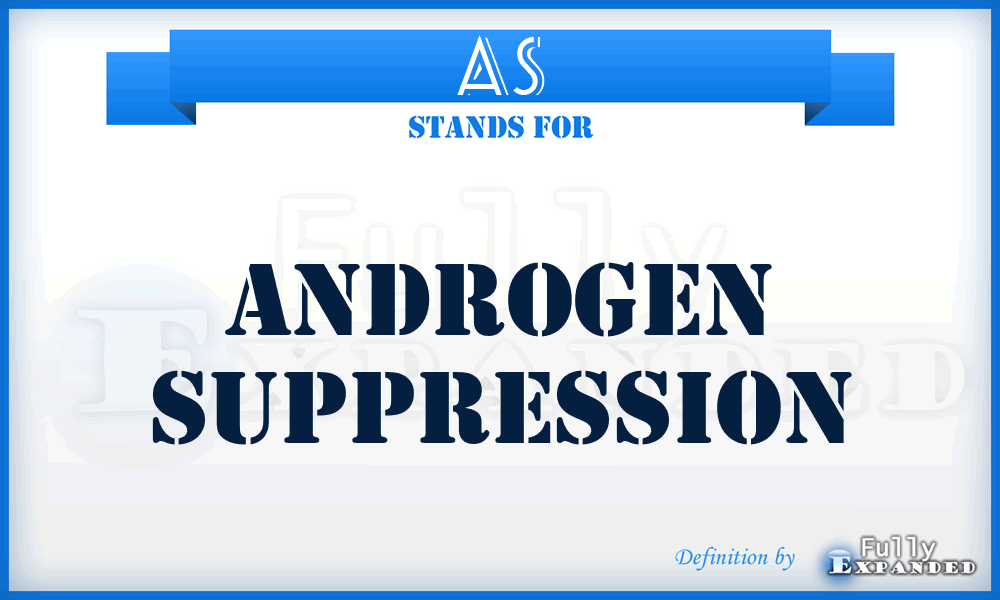 AS - Androgen Suppression