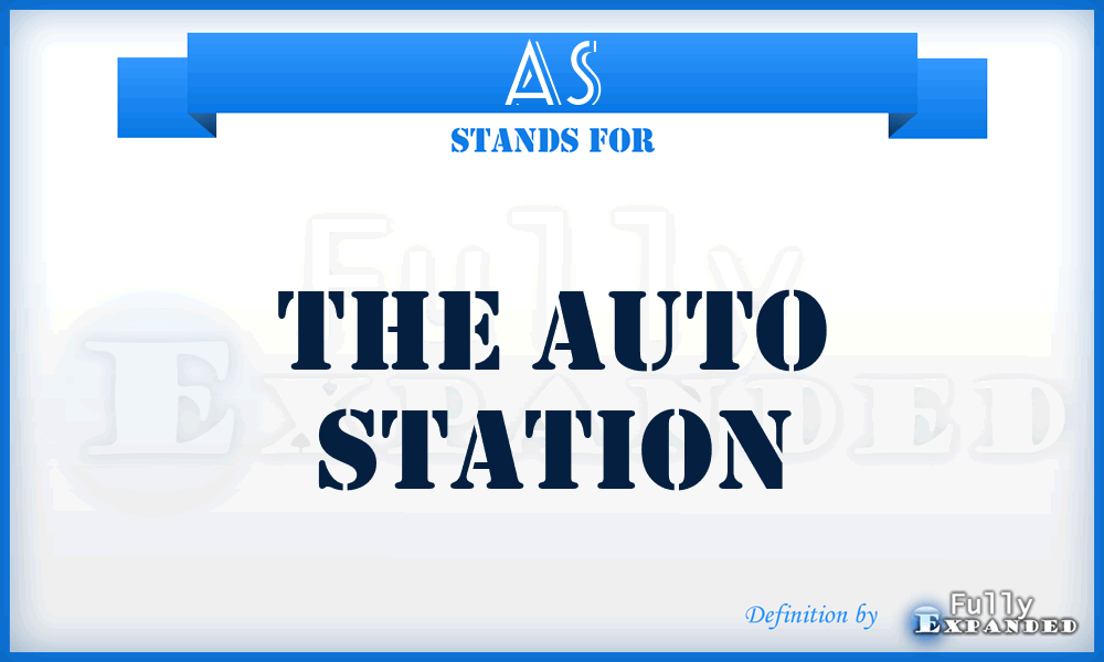 AS - The Auto Station