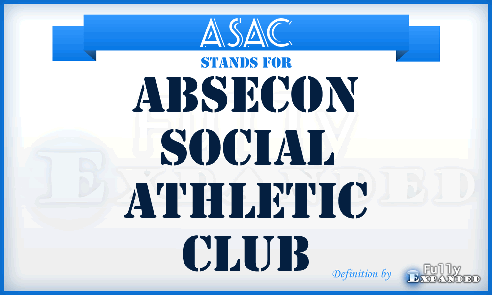 ASAC - Absecon Social Athletic Club