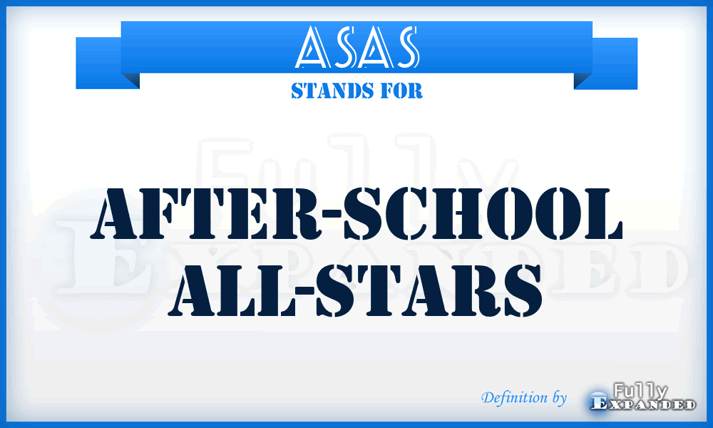 ASAS - After-School All-Stars