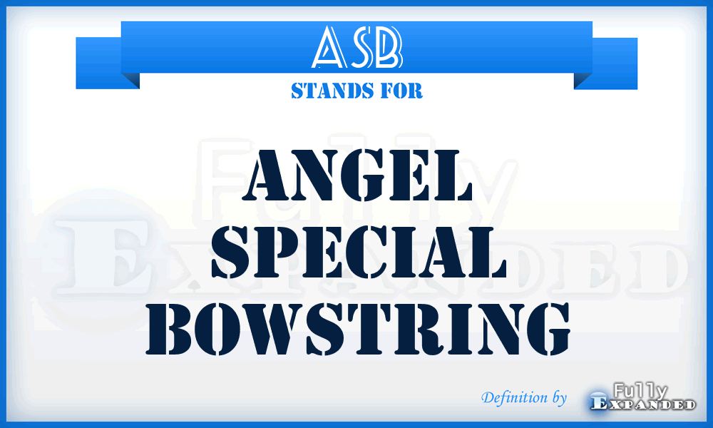 ASB - Angel Special Bowstring