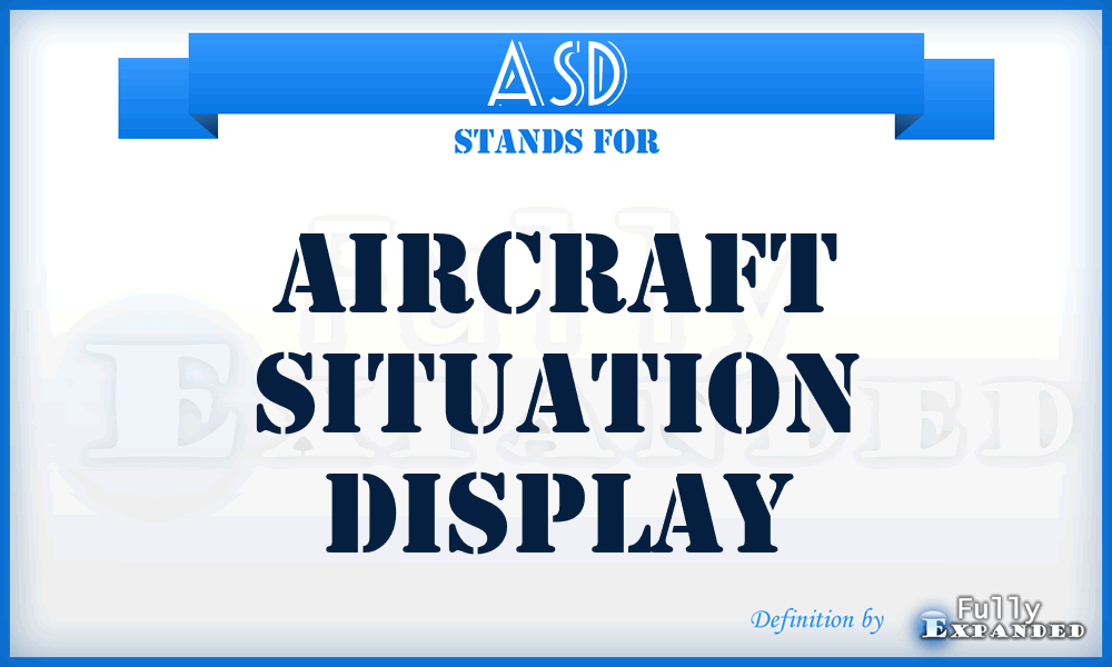 ASD - Aircraft Situation Display