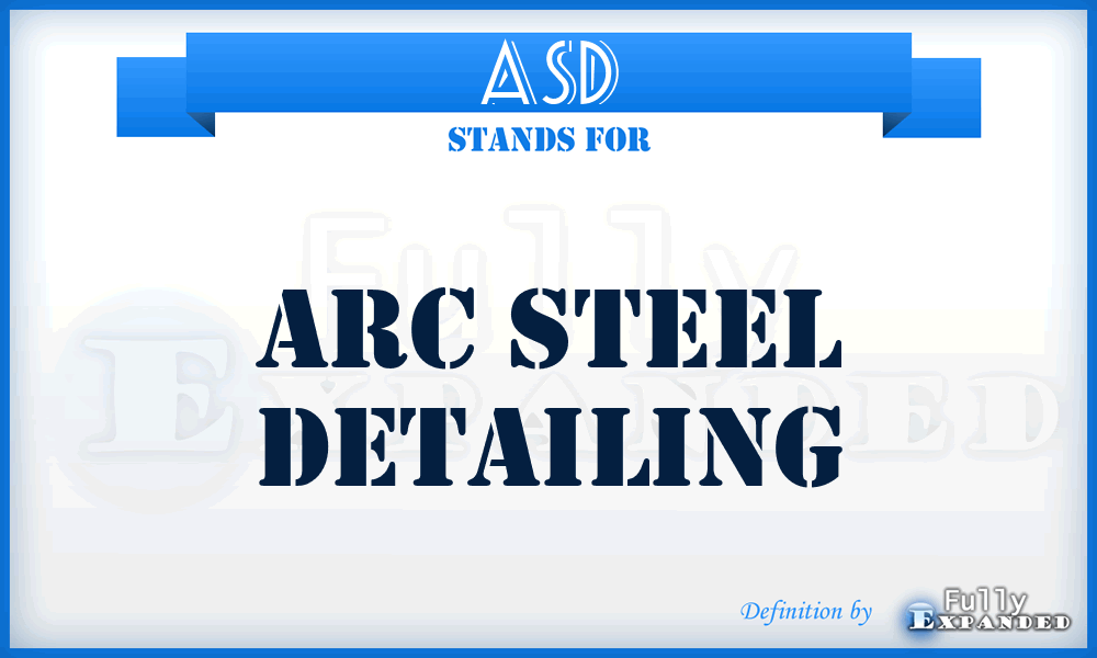ASD - Arc Steel Detailing