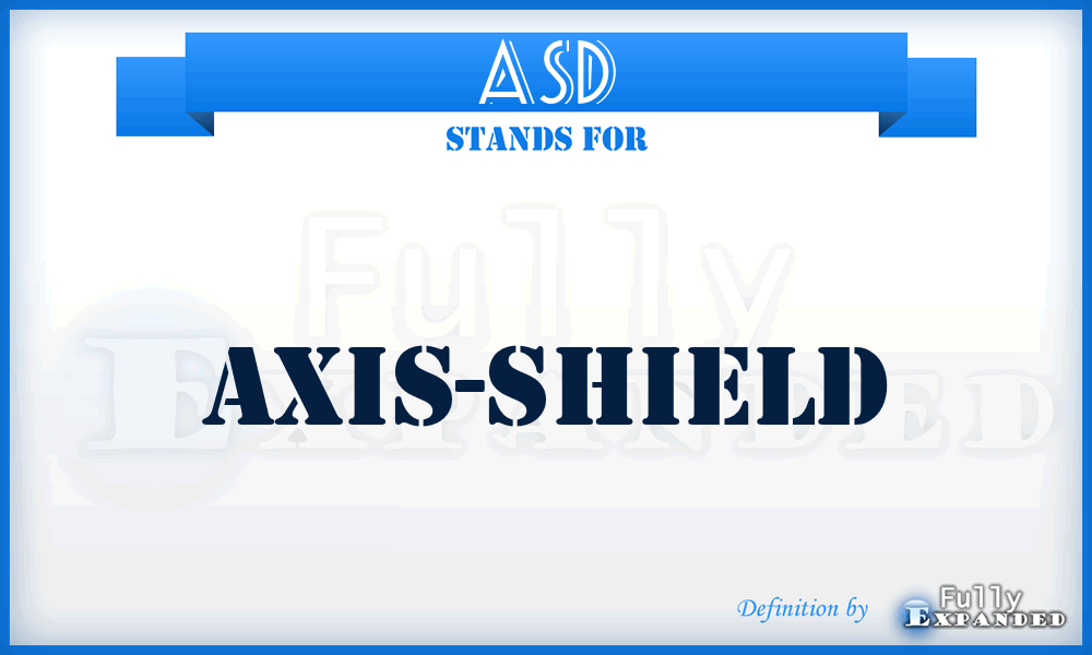 ASD - Axis-shield