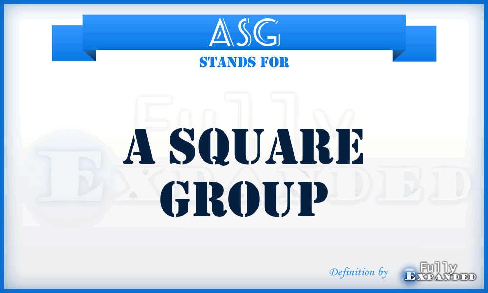 ASG - A Square Group