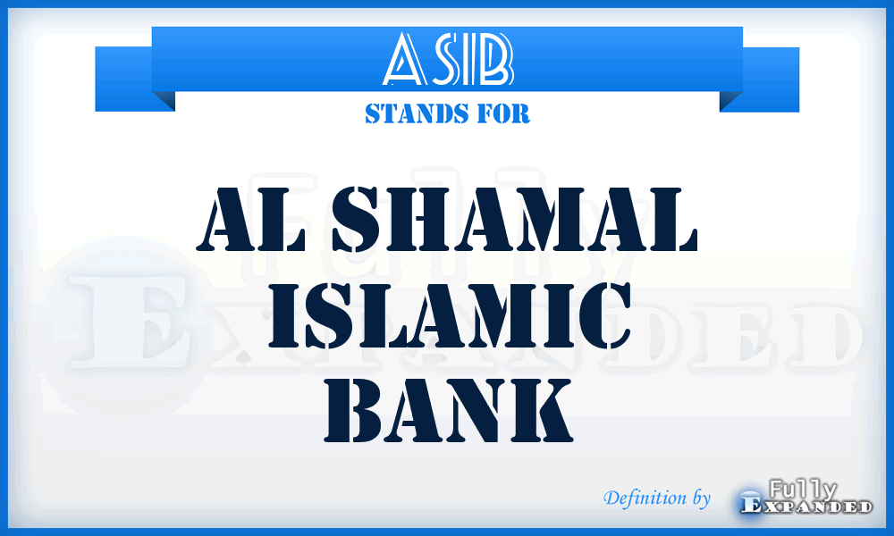 ASIB - Al Shamal Islamic Bank