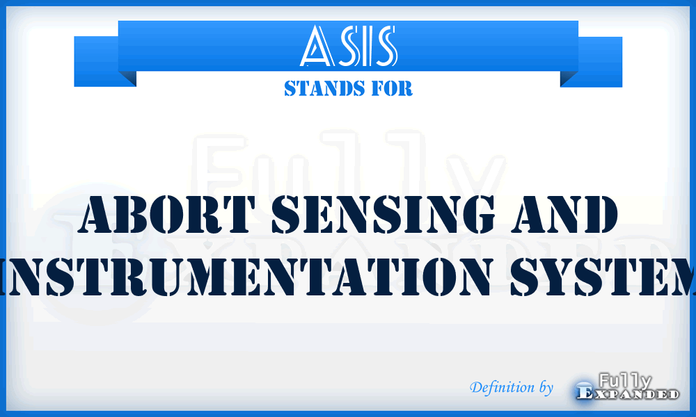 ASIS - abort sensing and instrumentation system