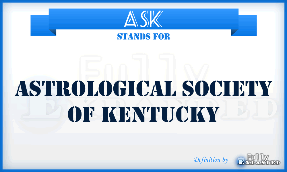 ASK - Astrological Society of Kentucky