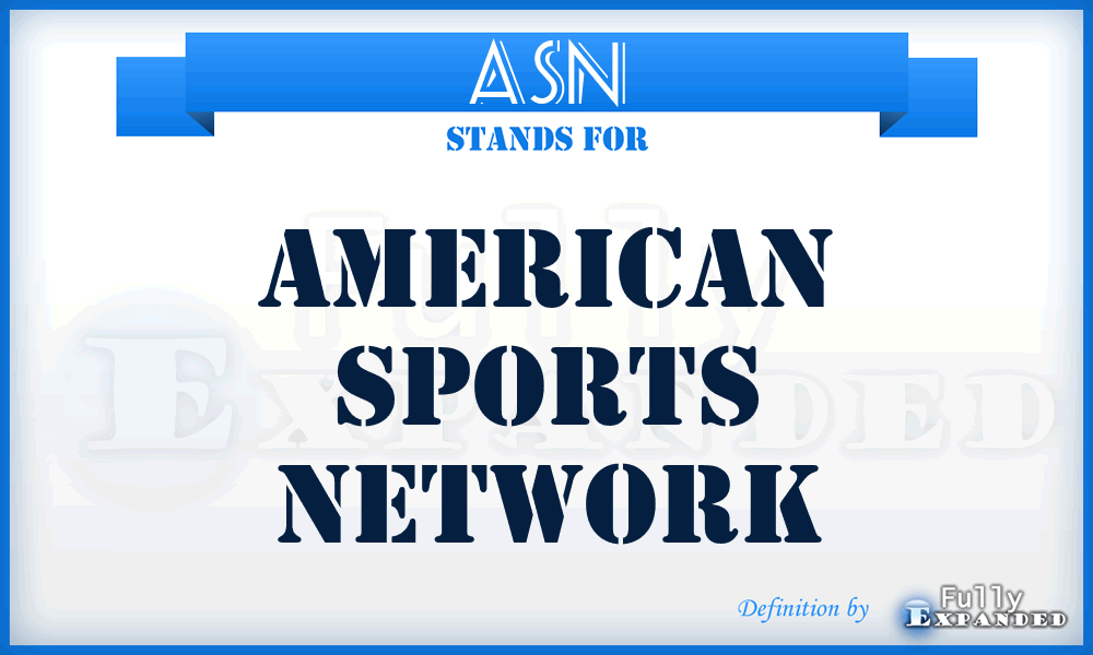 ASN - American Sports Network