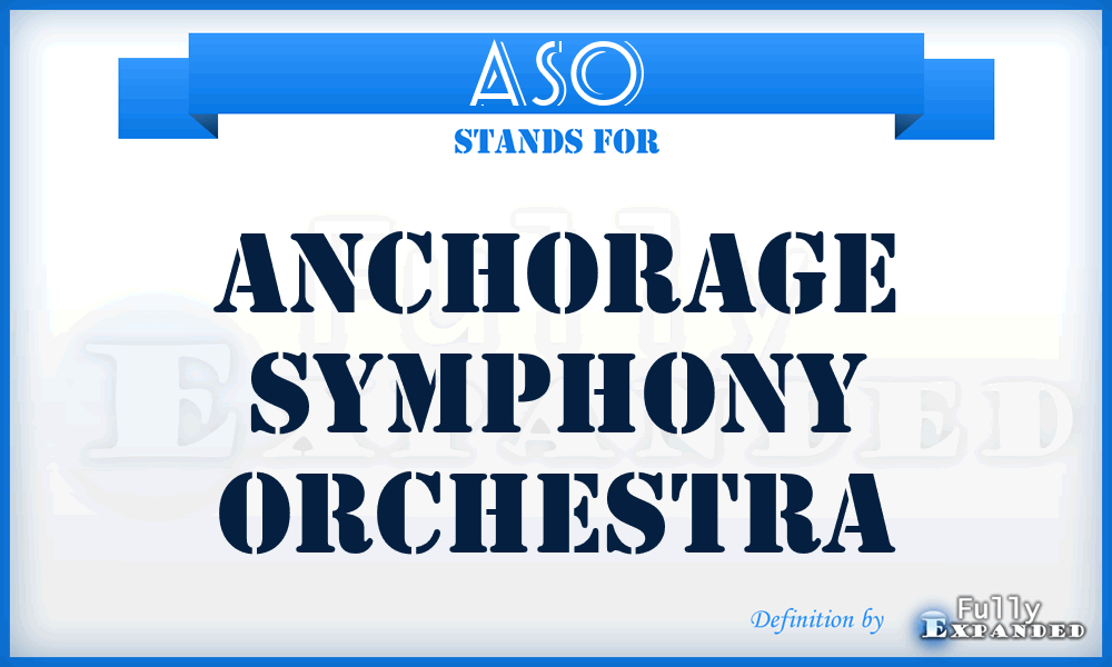 ASO - Anchorage Symphony Orchestra