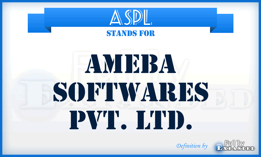 ASPL - Ameba Softwares Pvt. Ltd.