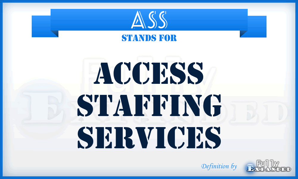 ASS - Access Staffing Services