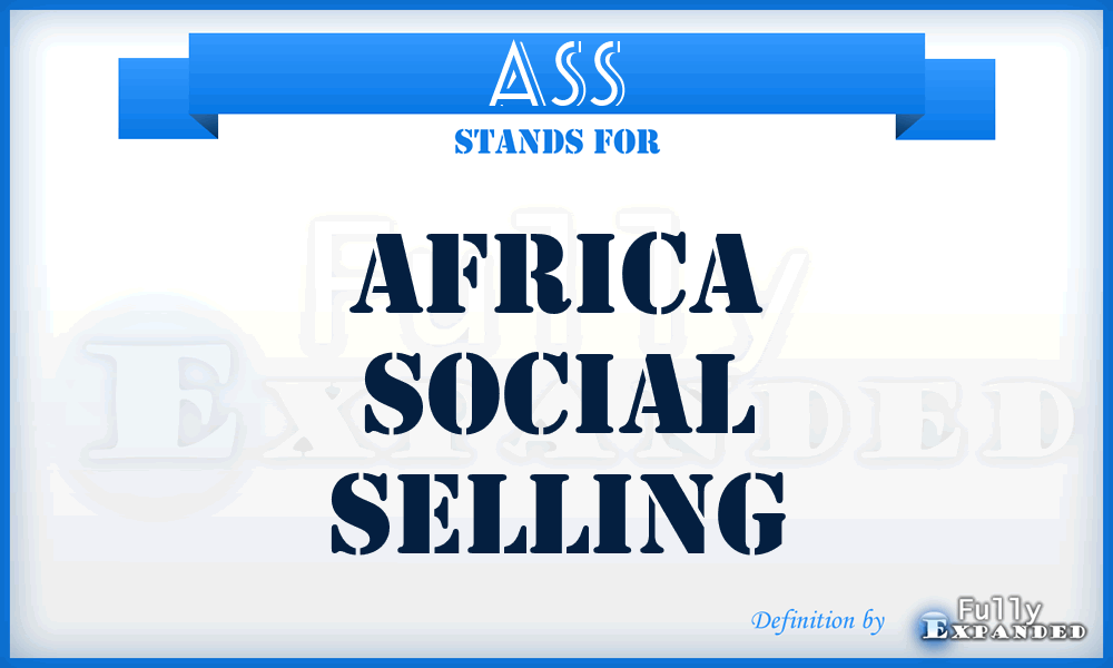 ASS - Africa Social Selling