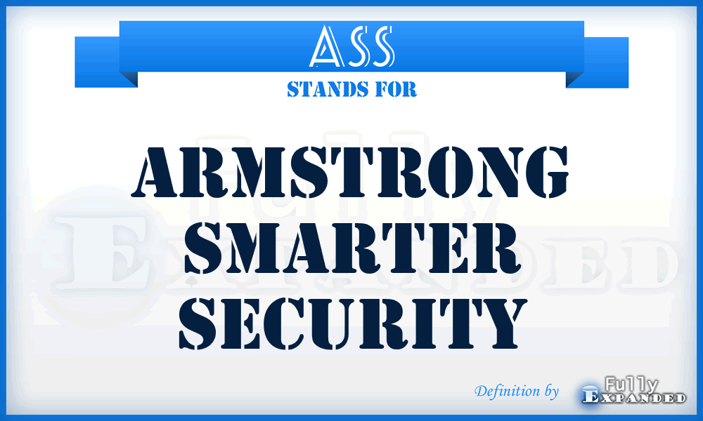 ASS - Armstrong Smarter Security