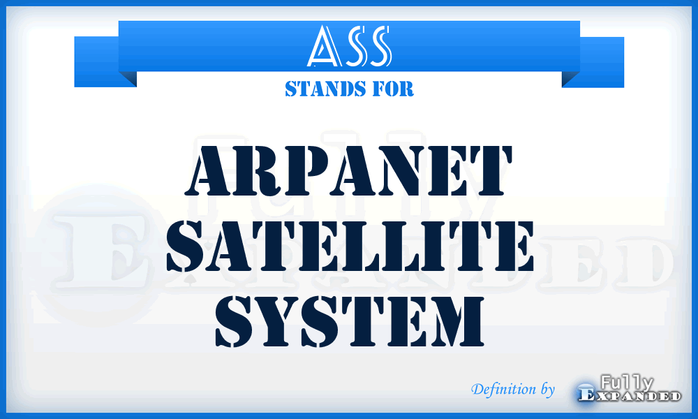 ASS - Arpanet Satellite System