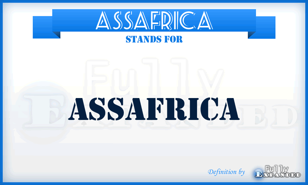 ASSAFRICA - ASSAFRICA