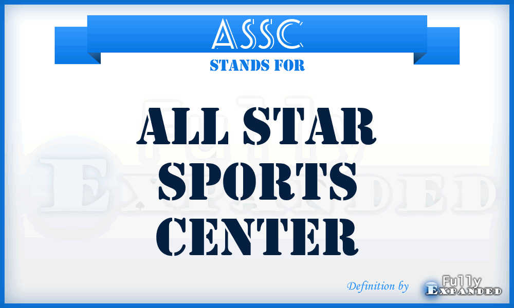 ASSC - All Star Sports Center