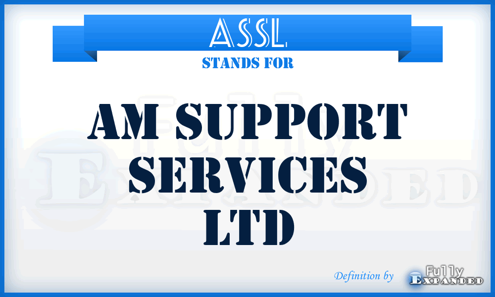ASSL - Am Support Services Ltd
