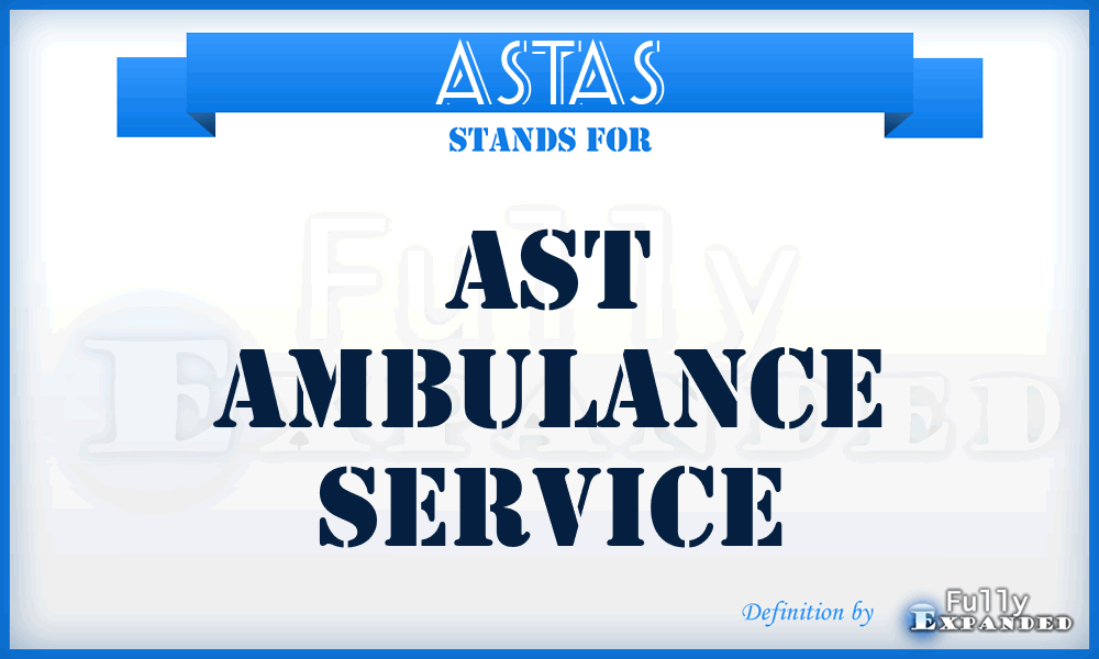 ASTAS - AST Ambulance Service