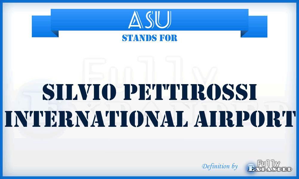 ASU - Silvio Pettirossi International airport