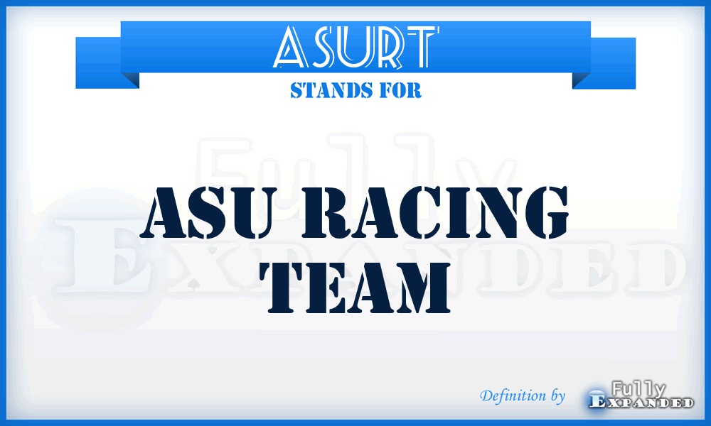 ASURT - ASU Racing Team