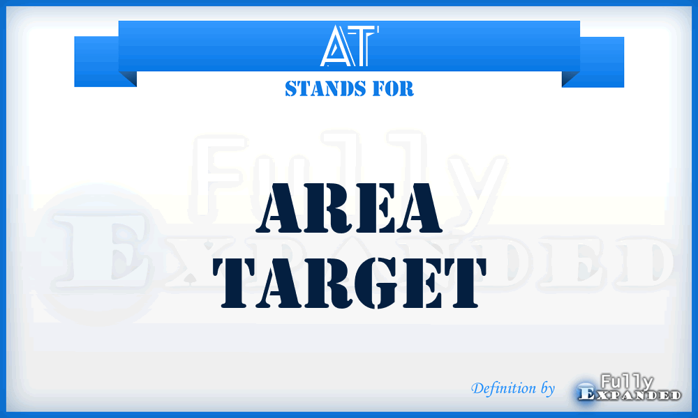 AT - Area Target