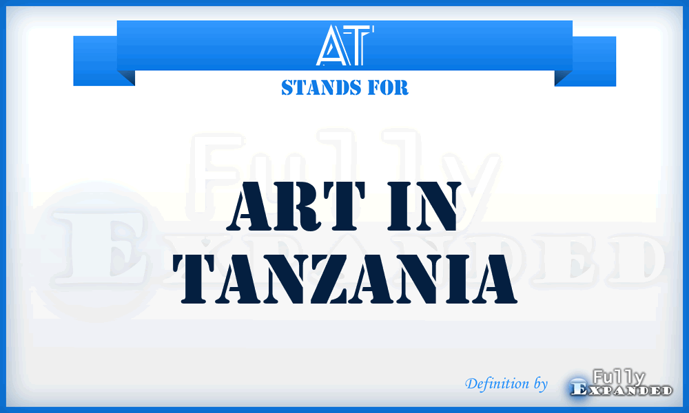 AT - Art in Tanzania