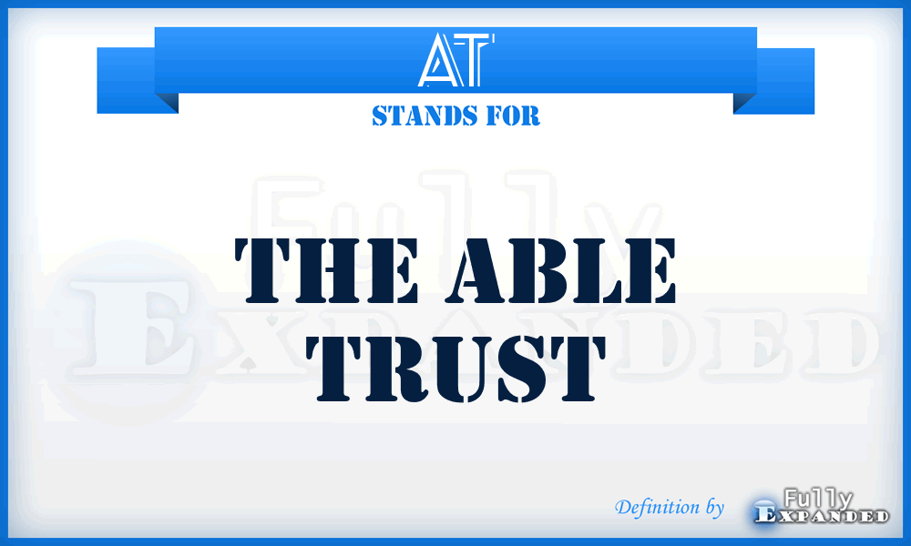 AT - The Able Trust