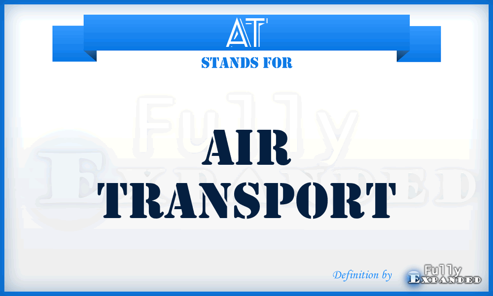 AT - air transport