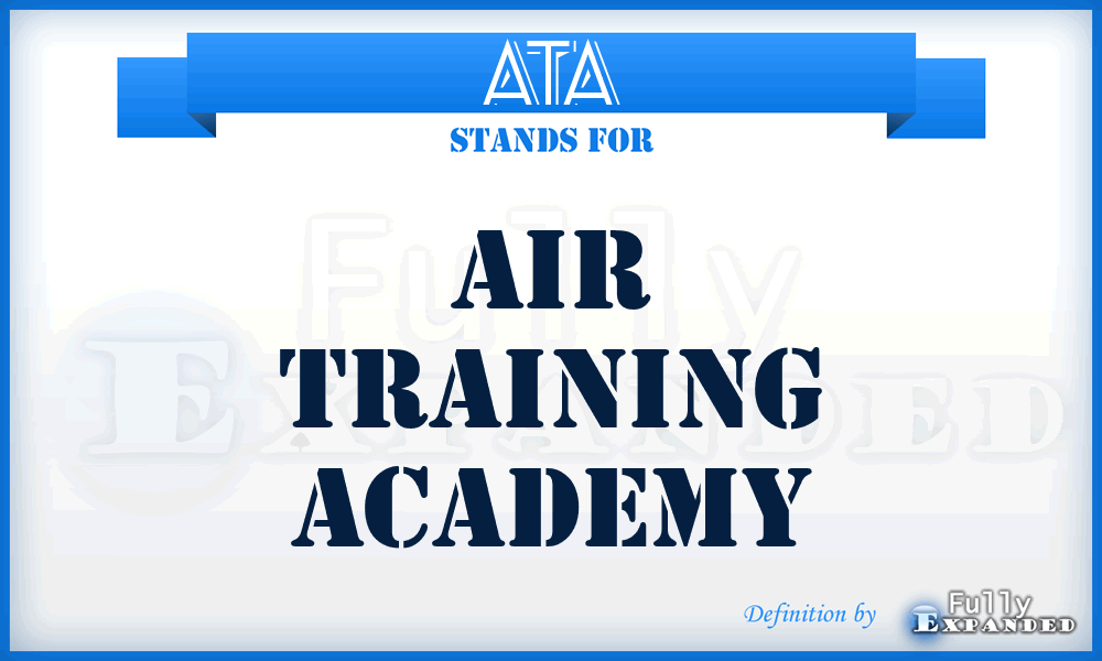 ATA - Air Training Academy