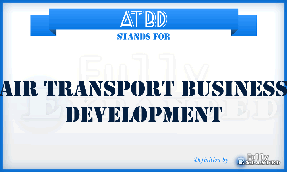 ATBD - Air Transport Business Development