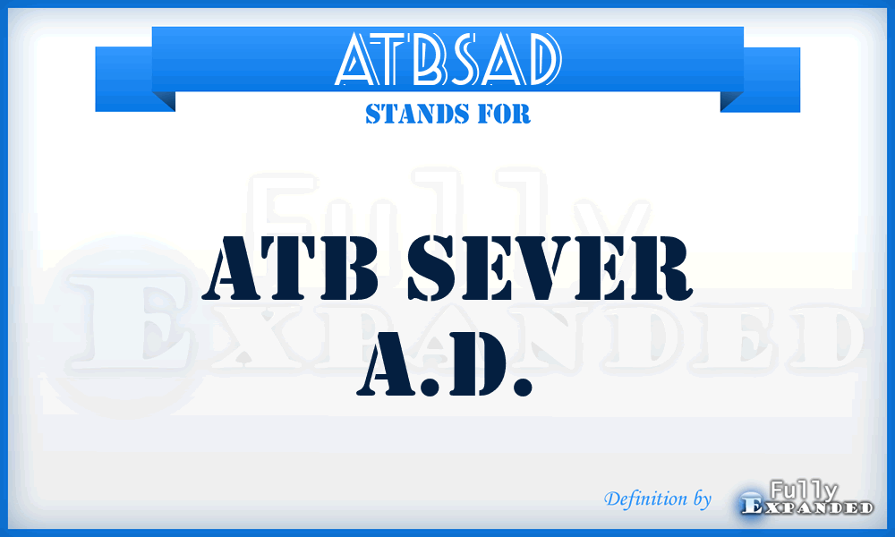 ATBSAD - ATB Sever A.D.