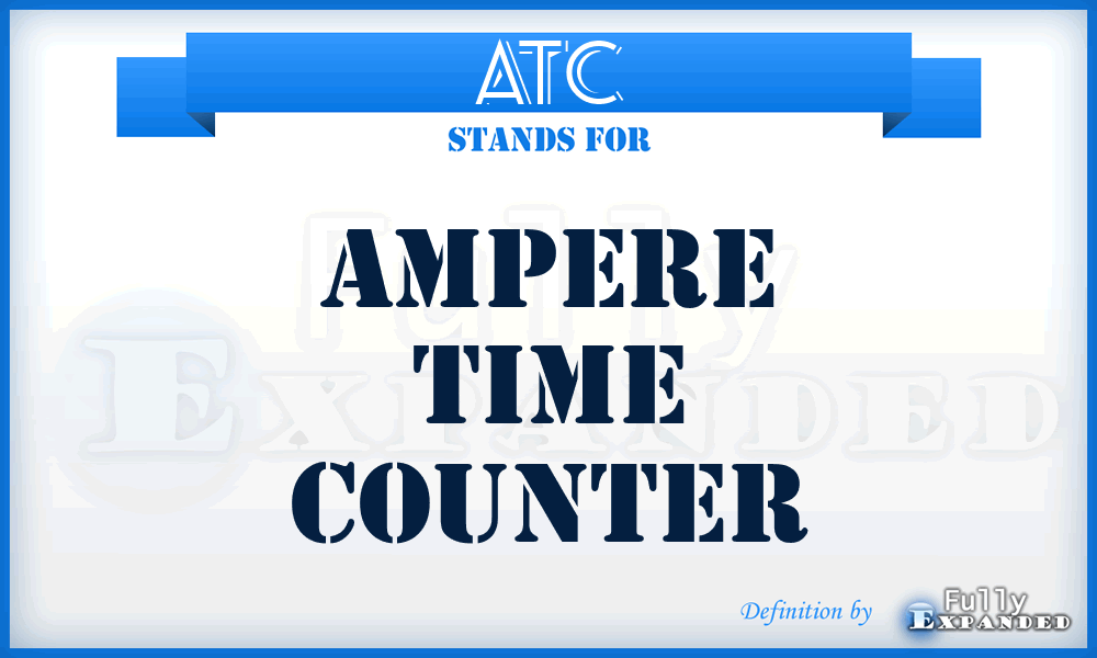 ATC - Ampere Time Counter
