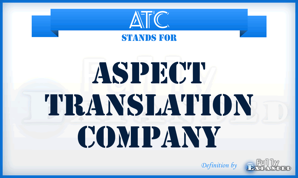 ATC - Aspect Translation Company