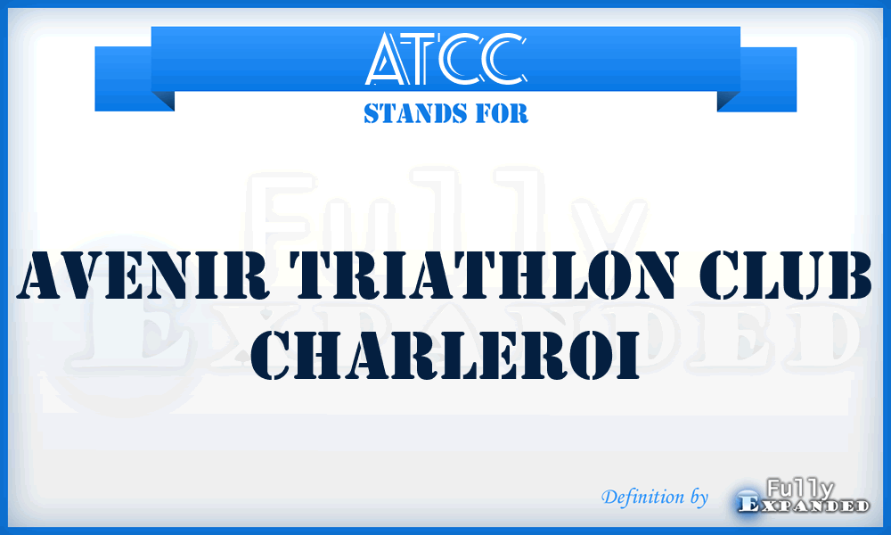 ATCC - Avenir Triathlon Club Charleroi