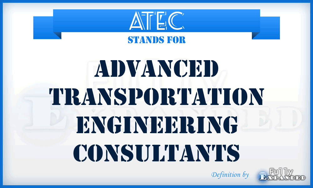 ATEC - Advanced Transportation Engineering Consultants