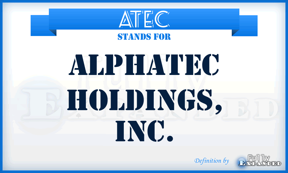 ATEC - Alphatec Holdings, Inc.