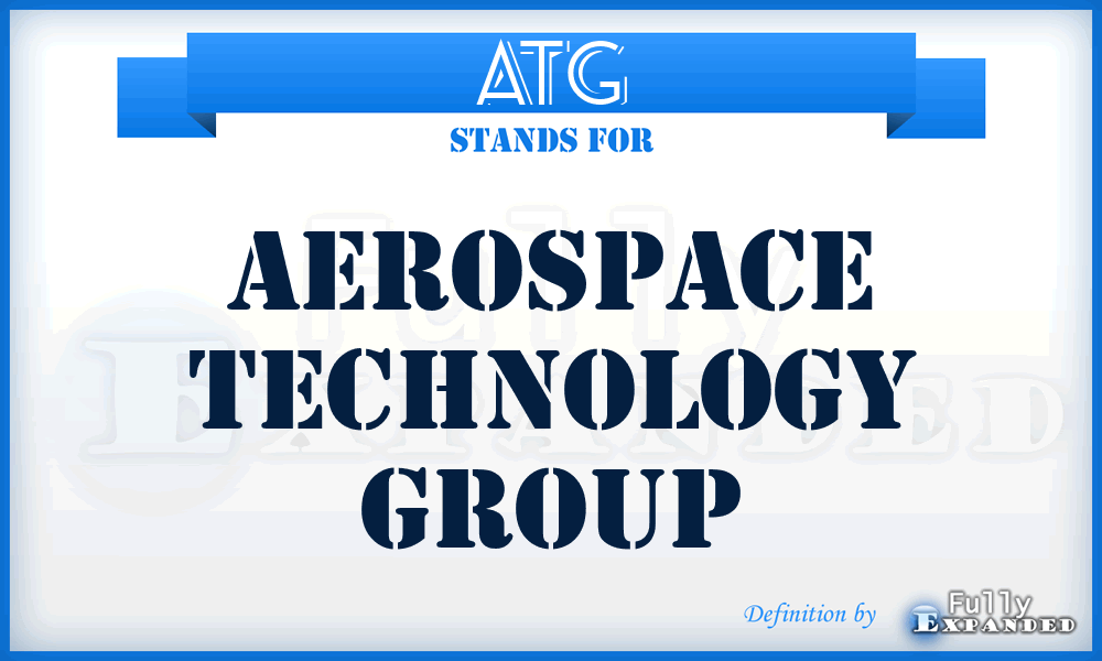 ATG - Aerospace Technology Group