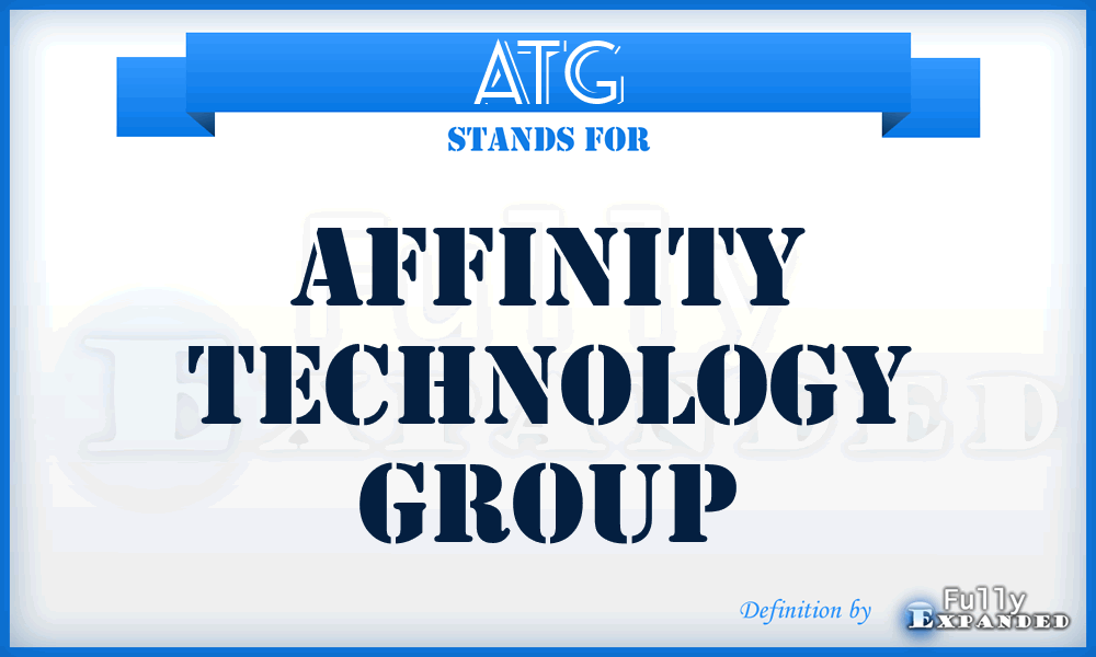 ATG - Affinity Technology Group