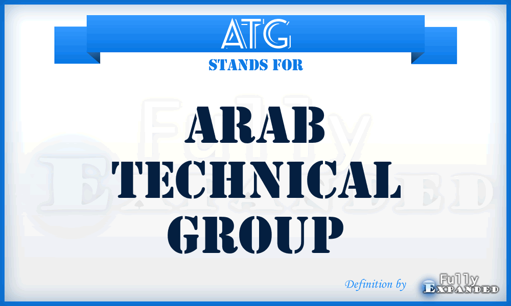 ATG - Arab Technical Group