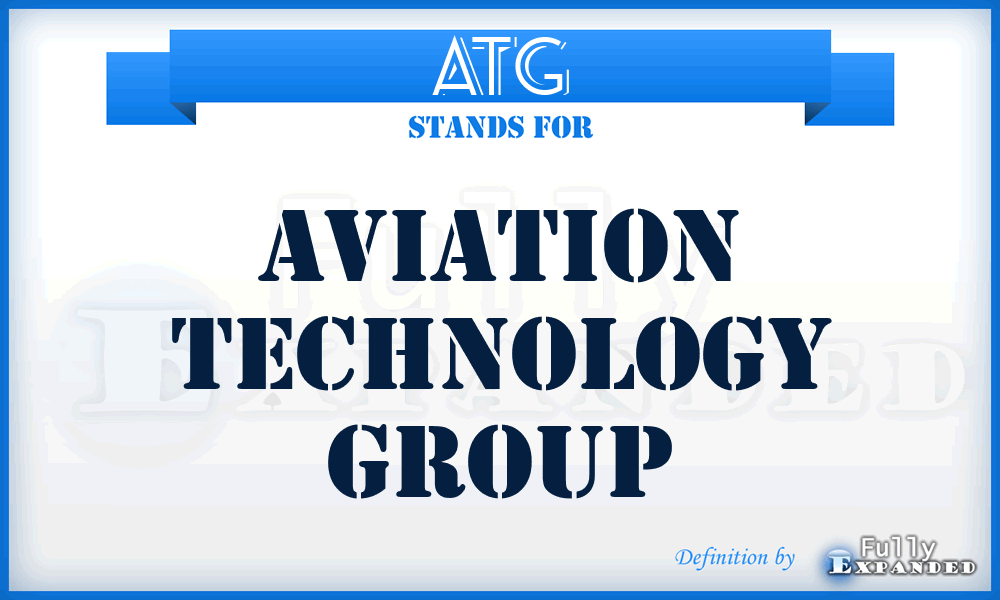 ATG - Aviation Technology Group