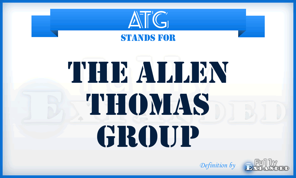 ATG - The Allen Thomas Group