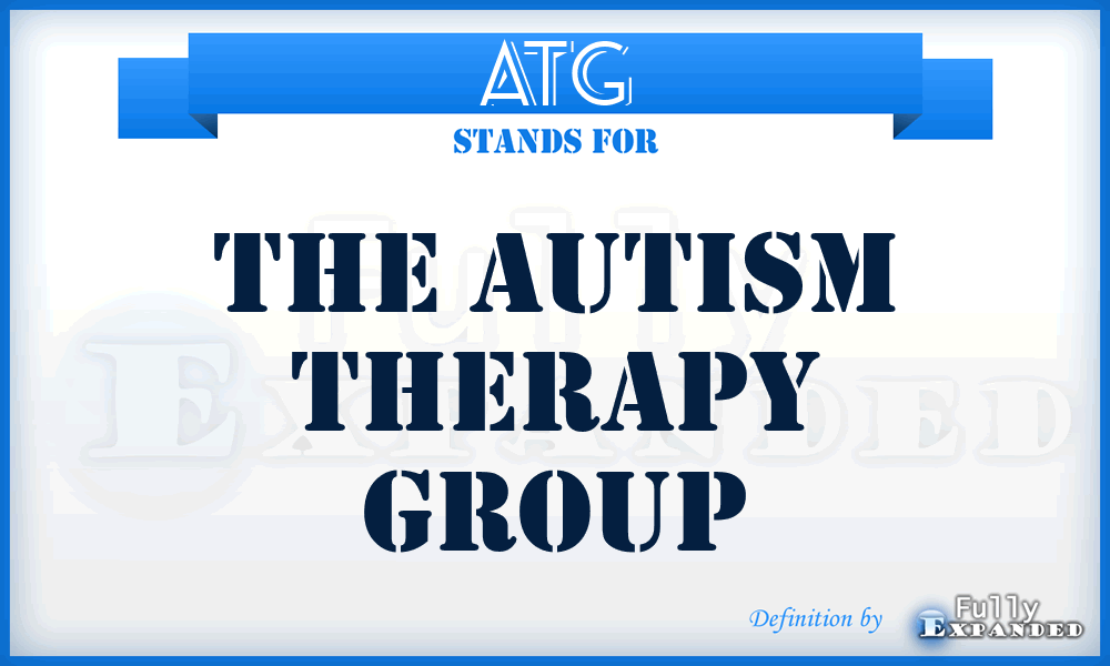 ATG - The Autism Therapy Group