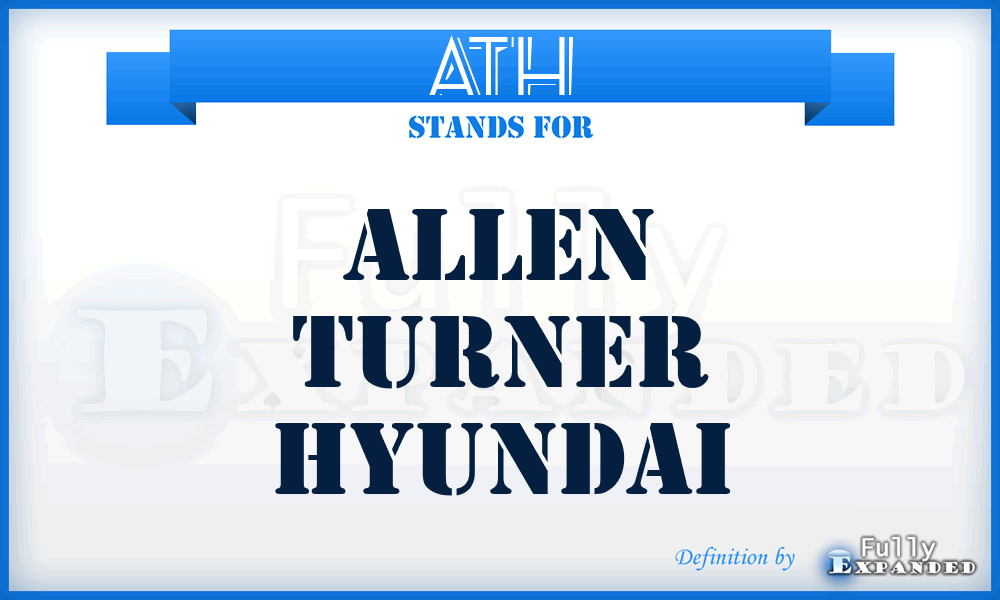 ATH - Allen Turner Hyundai