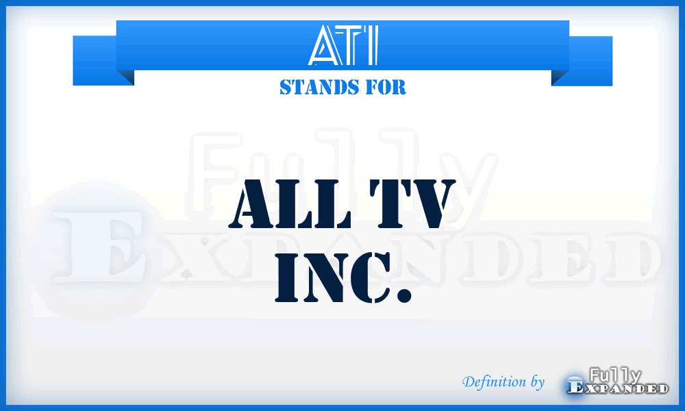 ATI - All Tv Inc.