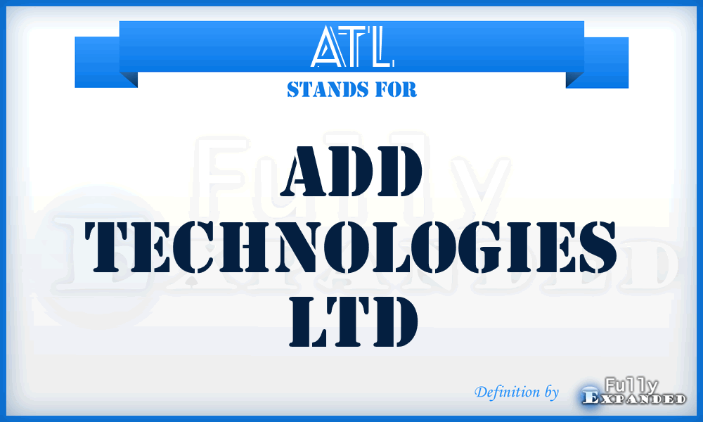 ATL - Add Technologies Ltd