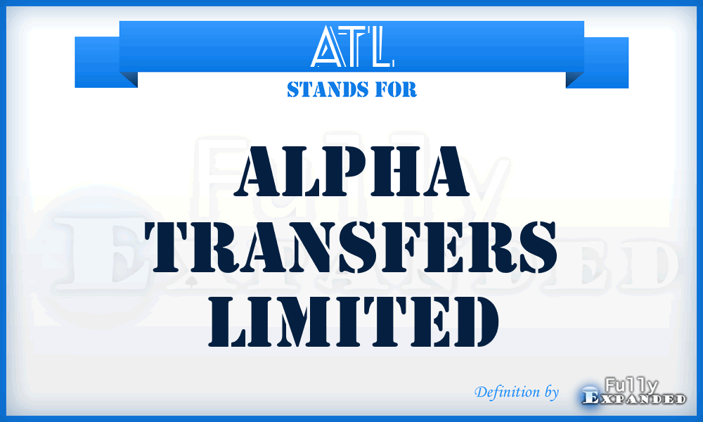 ATL - Alpha Transfers Limited