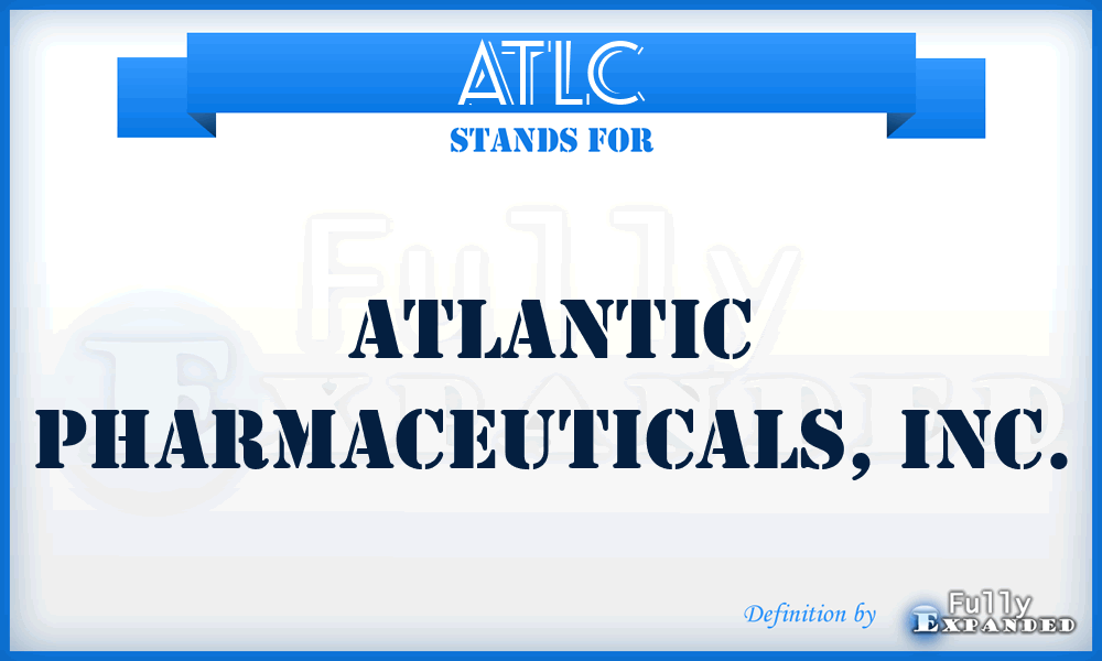 ATLC - Atlantic Pharmaceuticals, Inc.